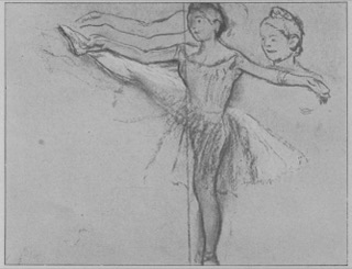 Danseuse; étude