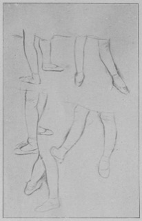 Étude de jambes