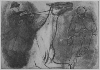 Cavalier (deux études)