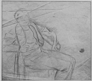 Études pour le portrait de J. Tissot