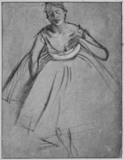 Danseuse vue de face