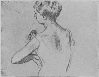 Buste de jeune femme