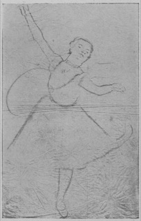 Danseuse évoluant