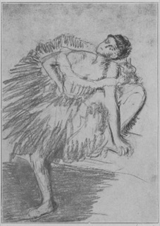 Danseuse assise