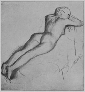 Femme nue couchée