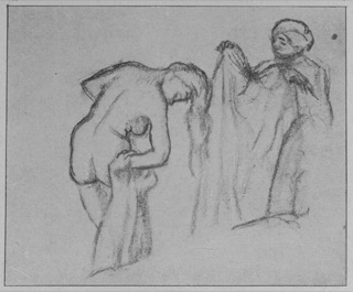 La toilette après le bain