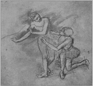 Scène de ballet (deux danseuses)