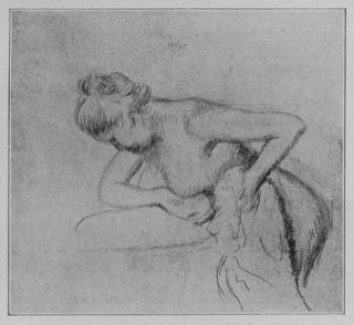 Femme à sa toilette