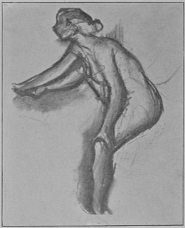 Étude de nu (femme assise)