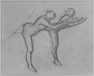 Deux danseuses en maillot.