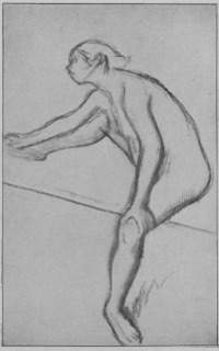 Étude de nu (danseuse).