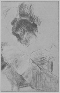 Tête de femme. — Étude de danseuse.