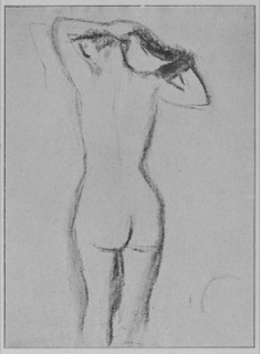 Femme nue, vue de dos