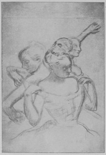 Groupes de danseuses vues en buste