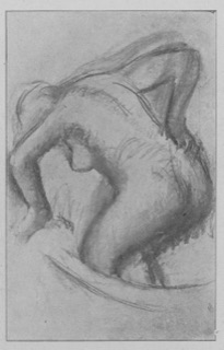 Femme nue s'essuyant