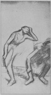 Deux danseuses au repos