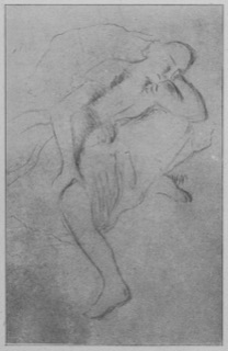 Danseuse assise