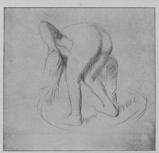 Femme au tub