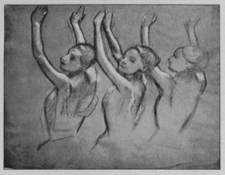 Trois danseuses (vues en buste)