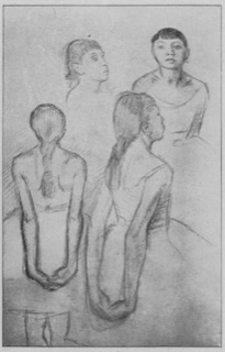Danseuses, quatre études