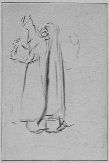 Étude de religieuse