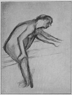 Femme assise, étude de nu