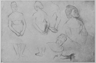 Cinq études de danseuses