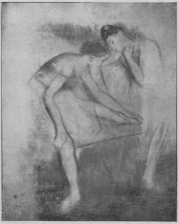 Deux danseuses au repos
