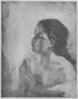 Jeune femme (buste)