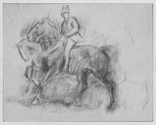 La promenade des chevaux