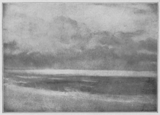 Plage à marée basse