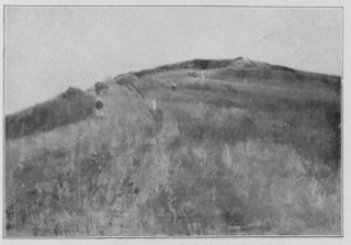 Sur la falaise
