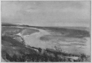 Au bord de la mer (embouchure de rivière)