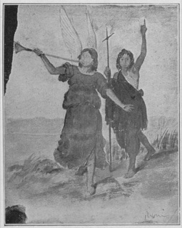 Saint Jean Baptiste et l'ange