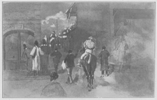 La sortie du pesage