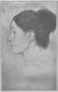 Tête de femme.