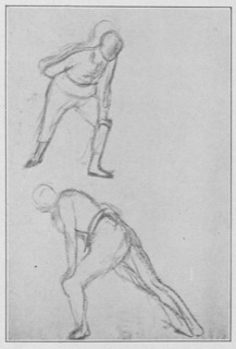 Étude de lutteurs