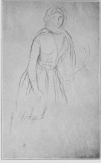 Jeune femme vue de face