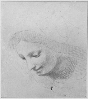Tête de femme.
