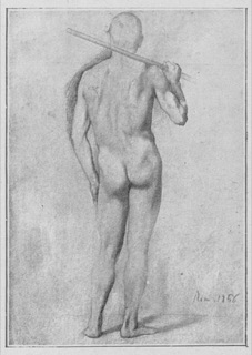 Homme vu de dos.