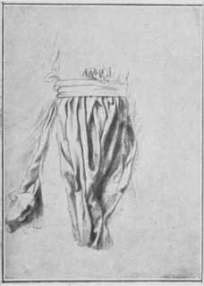 Étude de draperie.
