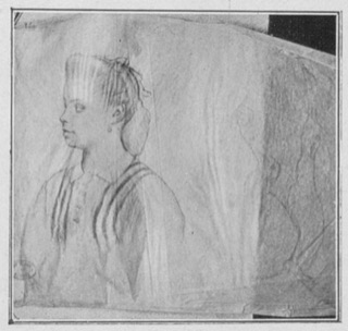 Buste de jeune femme