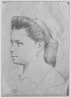 Tête de jeune fille