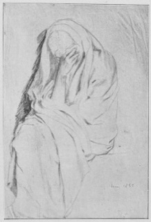 Femme assise.