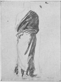 Étude de draperie