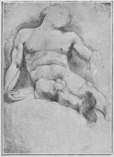Homme nu couché