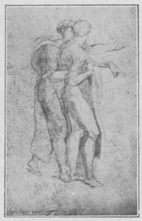 Étude de nu (deux figures)