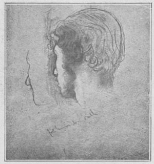 Tête d'homme (profil)