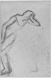 Femme accoudée