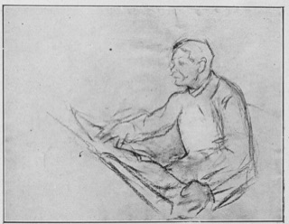 Étude pour un portrait d'homme